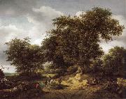 Jacob van Ruisdael Bentheim Castle oil on canvas